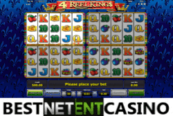 4 Reel Kings slot by Novomatic