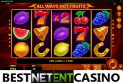 All Ways Hot Fruits slot