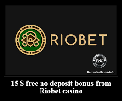 15 R$ free no deposit bonus from Riobet casino