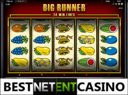 Big runner slot