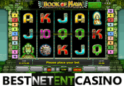 Book of Maya slot by Novomatic