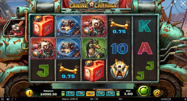 Canine Carnage Slot Gameplay