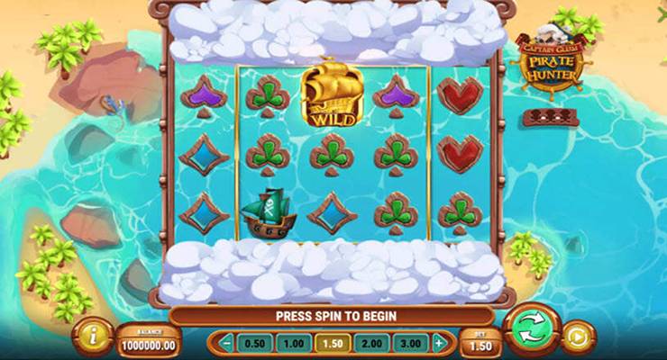 Captain Glum Pirate Hunter Slot Gameplay