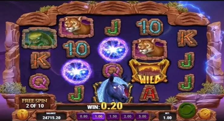 Colt Lightning Slot Gameplay