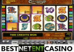 Columbus Deluxe video slot