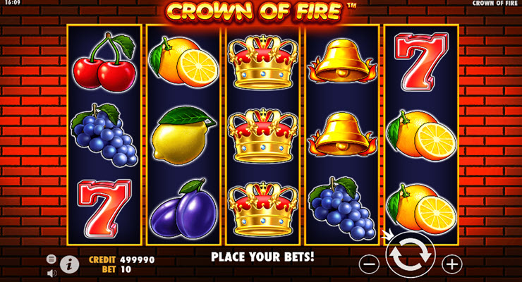 Crown of Fire Slot Gameplay