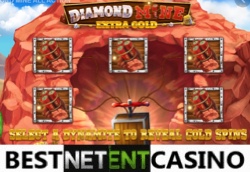 Diamond Mine Extra Gold All Action slot