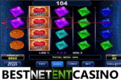 Diamonds on fire slot