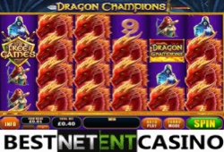 Dragon Champions slot style=