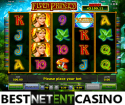 Elven Princess slot by Novomatic