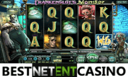 Frankenslots monster video slot