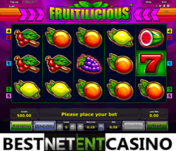 Fruitilicious slot by Novomatic