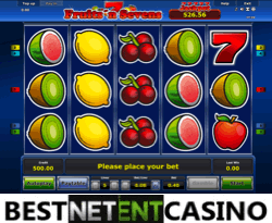 Fruits N Sevens slot by Novomatic