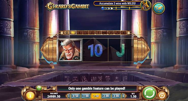 Gerard's Gambit Slot Gameplay