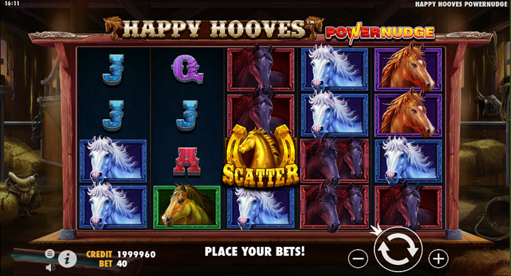 Happy Hooves Slot Gameplay