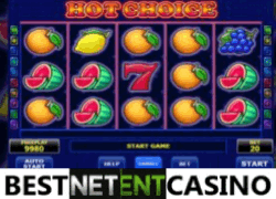 Hot choice slot