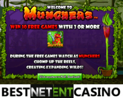 How to win at Munchers video slot