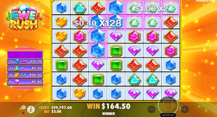 Jewel Rush Slot Free Spins
