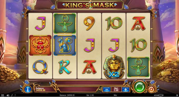 King's Mask Slot Gameplay