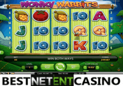 Wonky Wabbits video slot