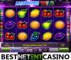 Lightning Wild video slot