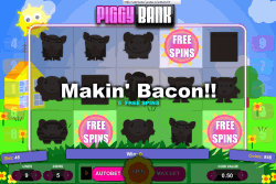 Piggy bank slot