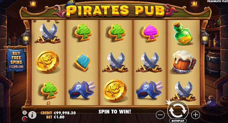 Pirates Pub Slot Gameplay