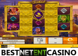 The Sinbad video slot