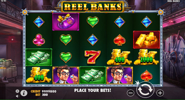 Reel Banks Slot Gameplay