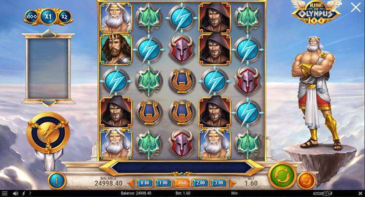 Rise of Olympus 100 Slot Gameplay