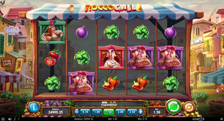 Rocco Gallo Slot Gameplay