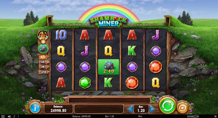 Shamrock Miner Slot Gameplay