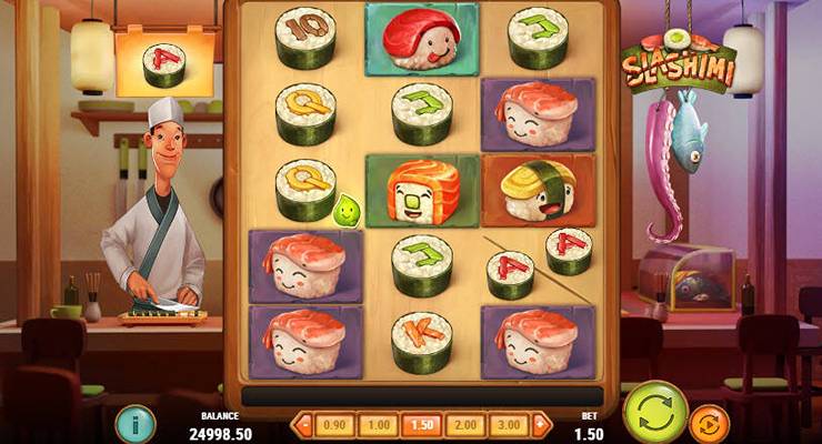 Slashimi Slot Gameplay