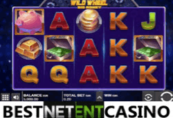 Wild wheel big money video slot